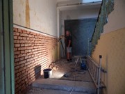 Rekonstrukce a opravy v budově školy  2015